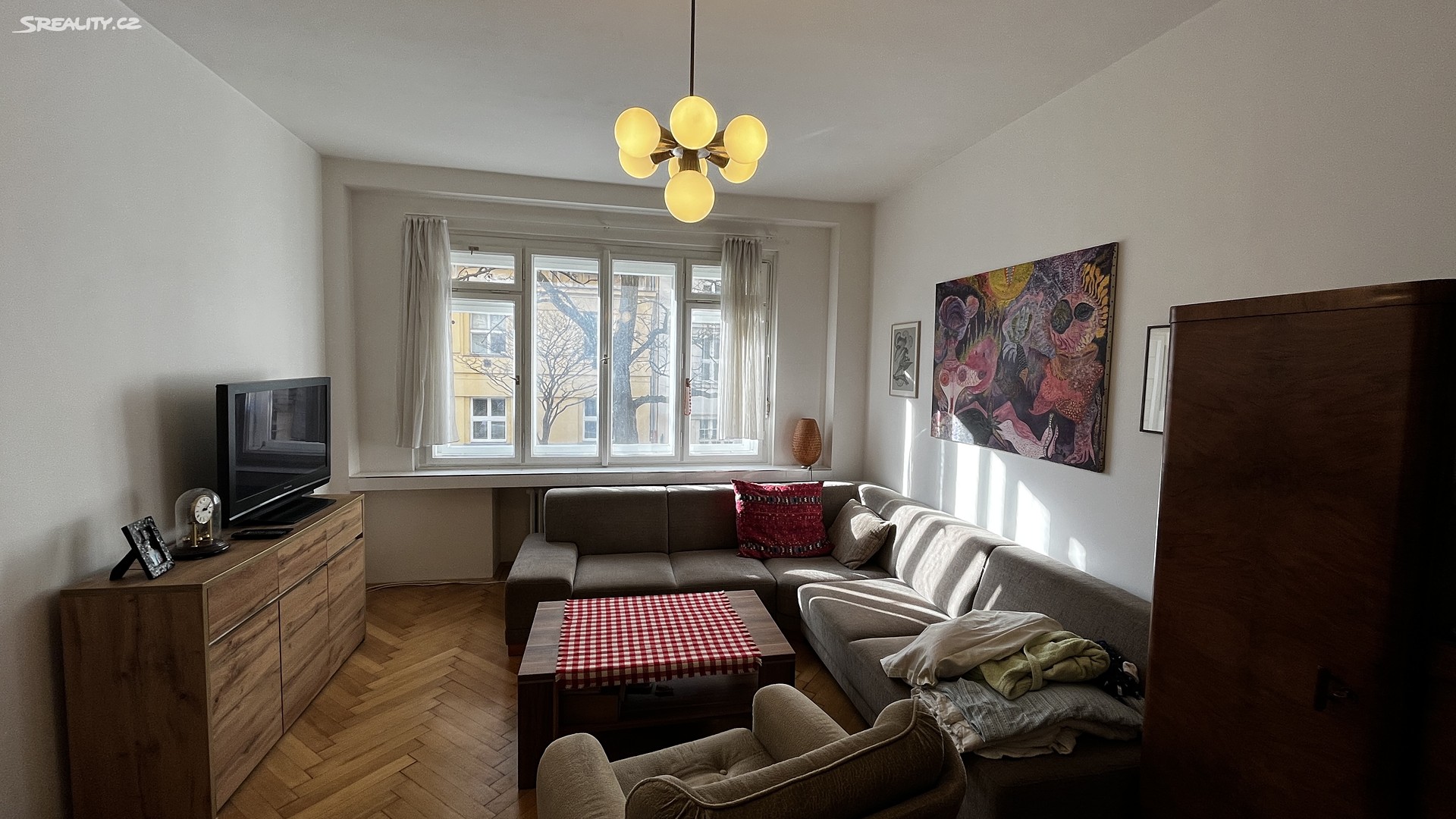 Pronájem bytu 2+1 74 m², Baranova, Praha 3 - Žižkov