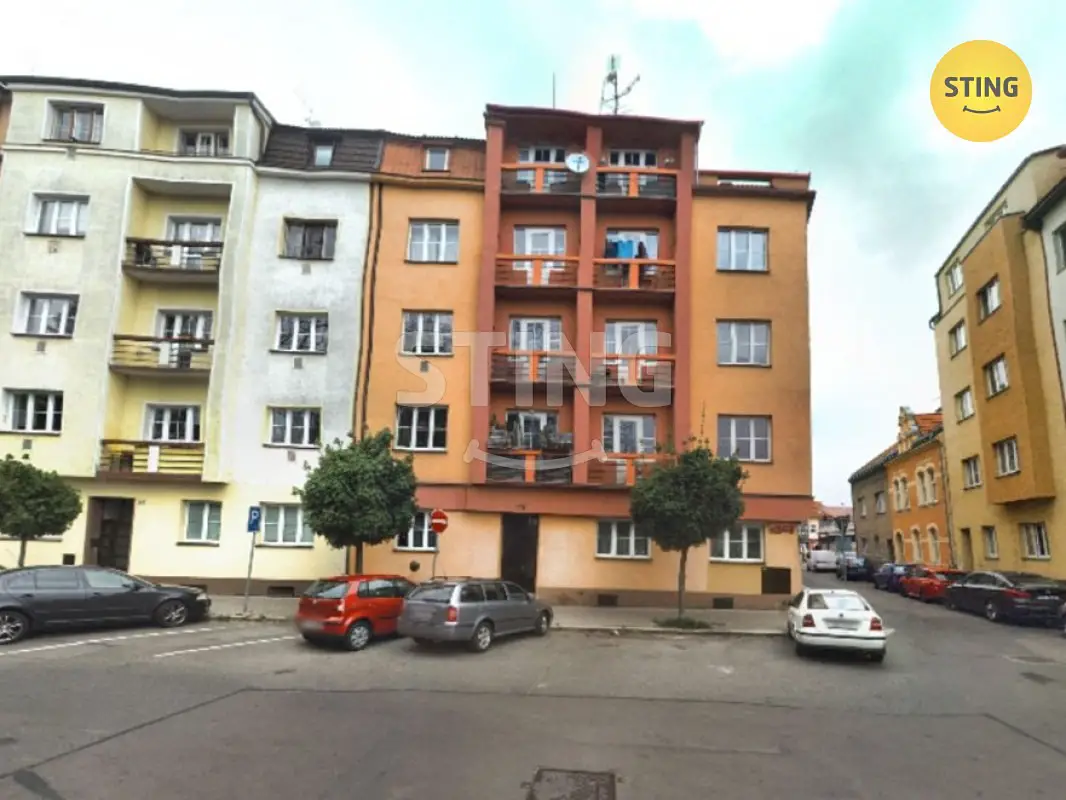 Pronájem bytu 2+kk 49 m², Polská, Pardubice - Bílé Předměstí
