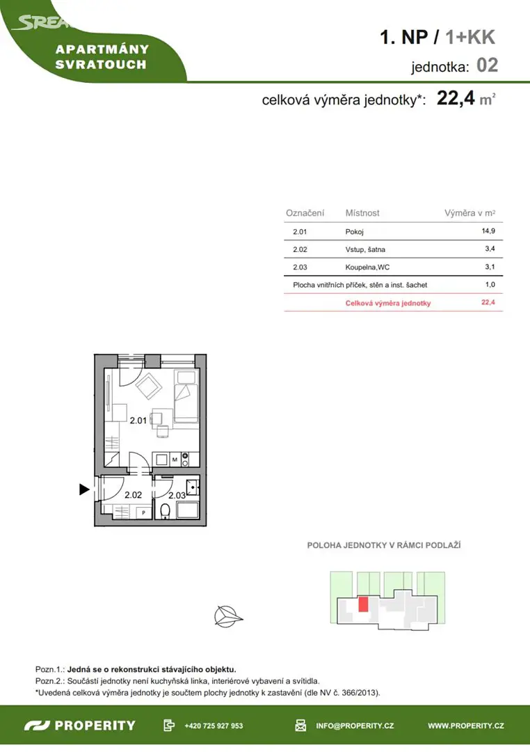 Prodej bytu 1+kk 22 m², Svratka, okres Žďár nad Sázavou