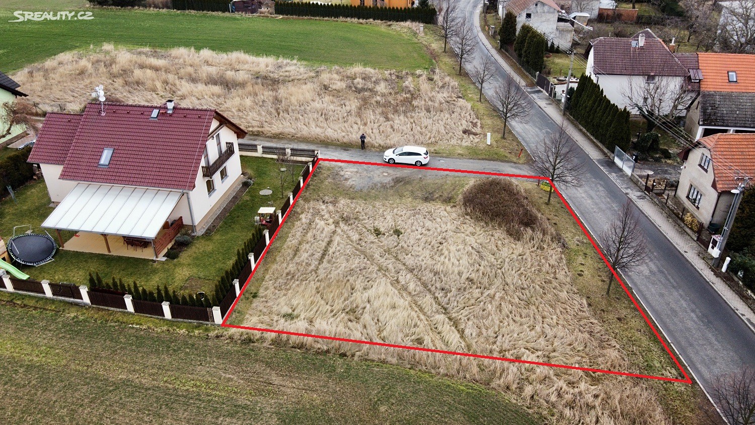 Prodej  stavebního pozemku 578 m², Ječná, Říčany - Pacov