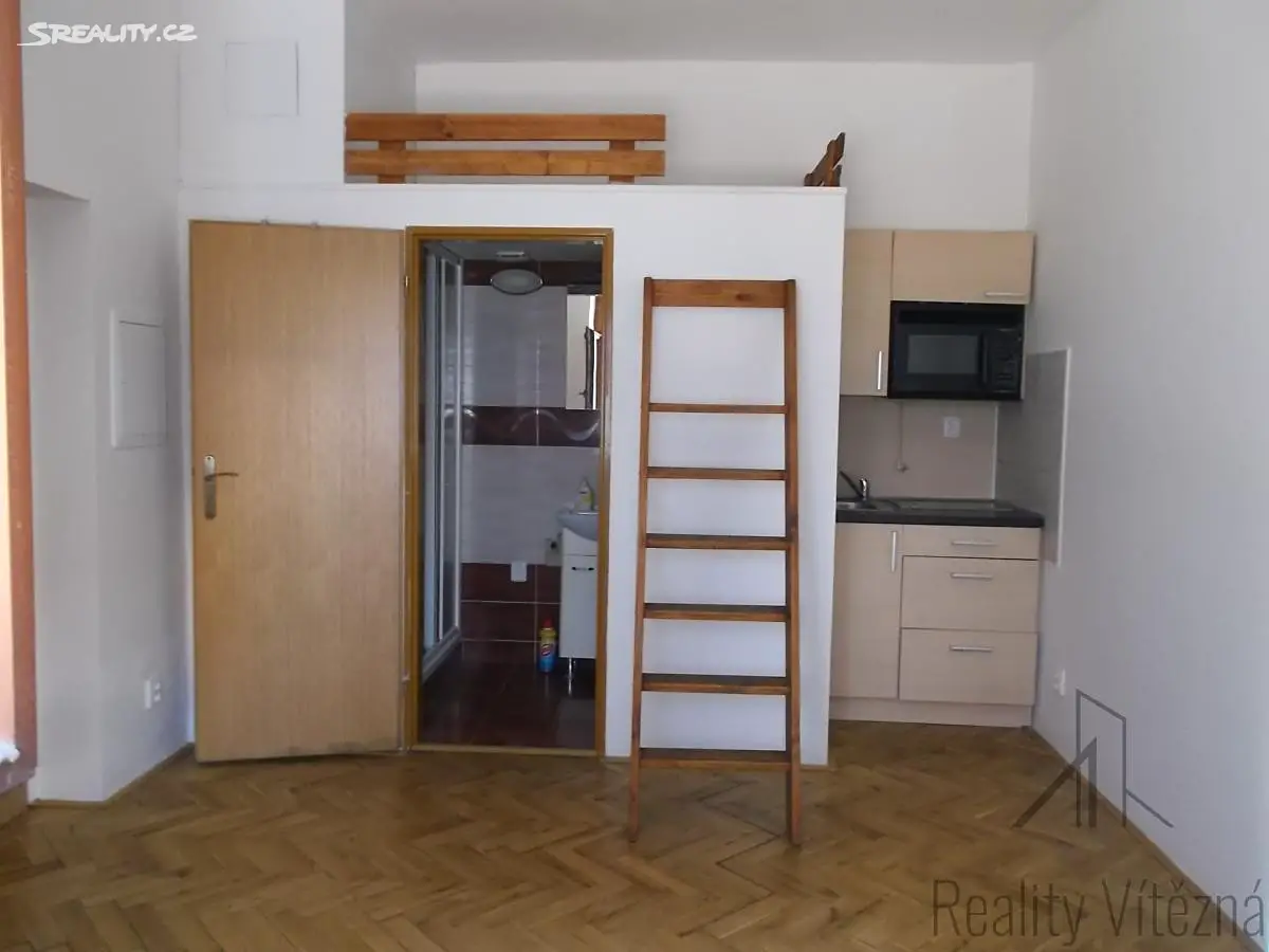 Pronájem bytu 1+kk 19 m², Karoliny Světlé, Liberec - Liberec VII-Horní Růžodol