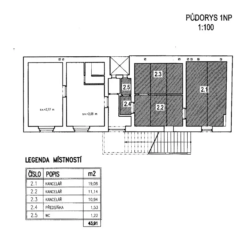 Prodej  vícegeneračního domu 215 m², pozemek 215 m², Senovážné náměstí, Praha - Nové Město