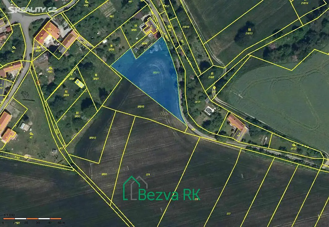 Prodej  stavebního pozemku 1 980 m², Příbram, okres Příbram