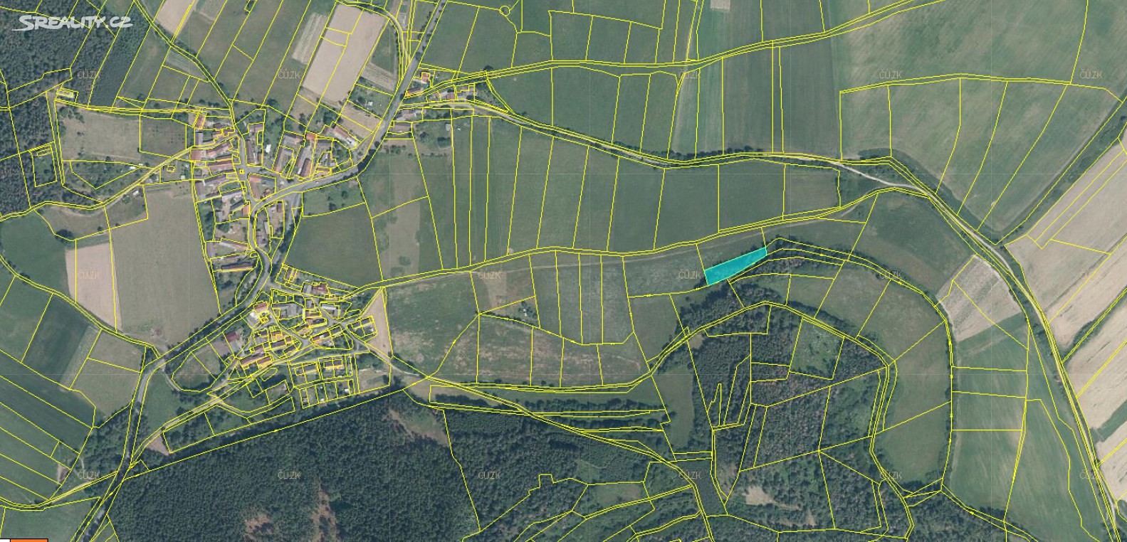 Prodej  lesa 18 264 m², Budětice, okres Klatovy