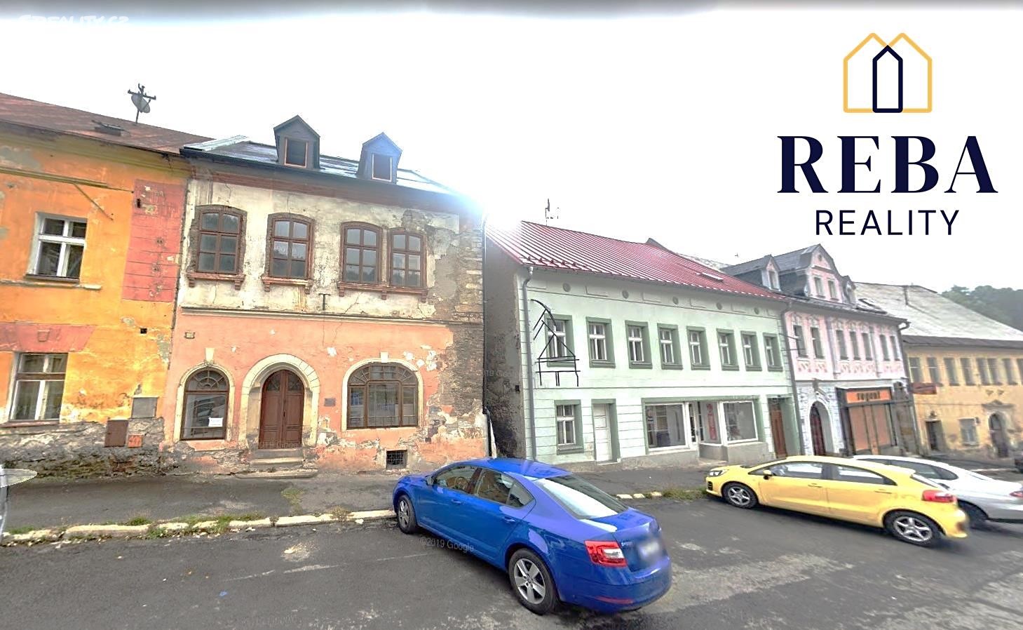 Prodej  rodinného domu 190 m², pozemek 301 m², náměstí Republiky, Jáchymov