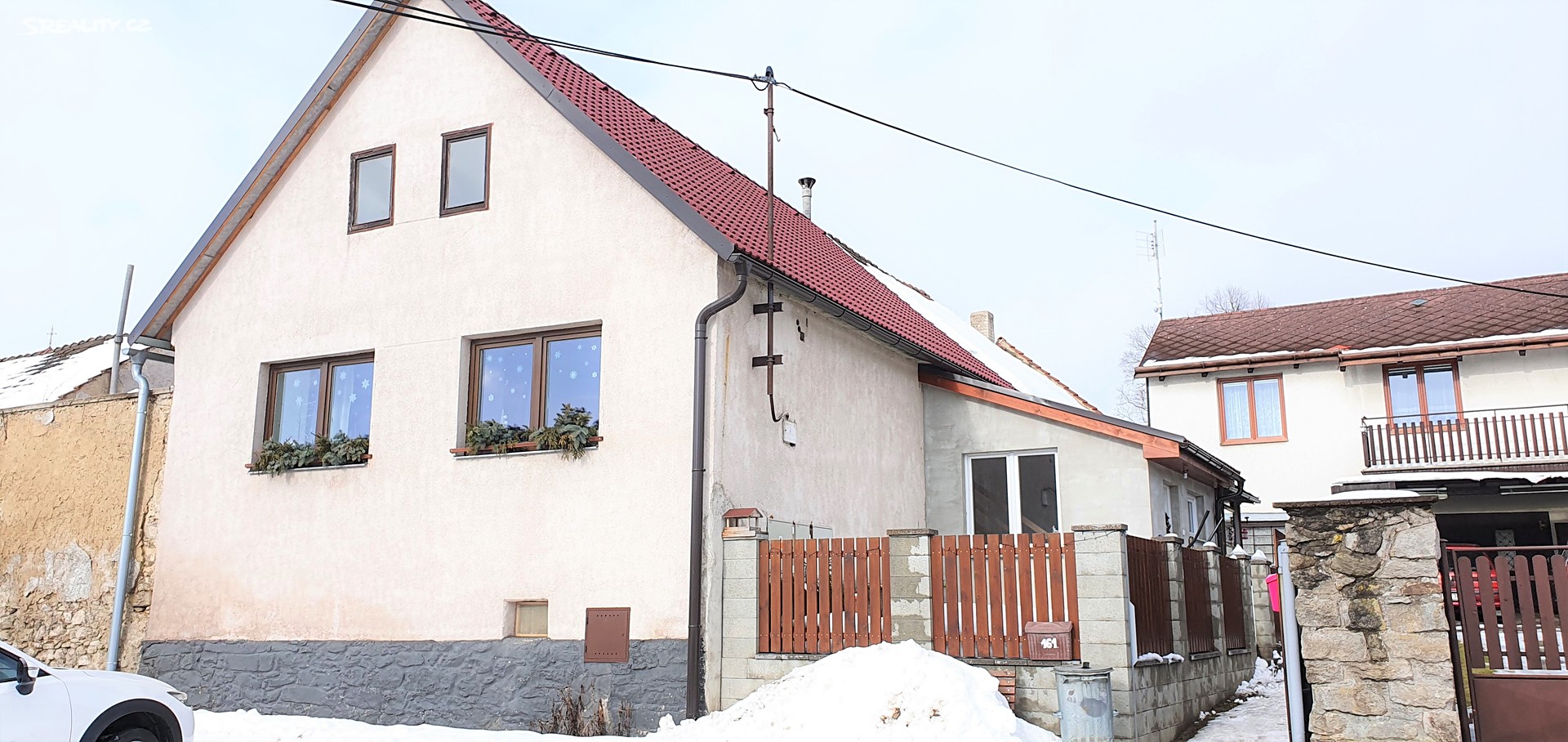 Prodej  rodinného domu 82 m², pozemek 124 m², Větrný Jeníkov, okres Jihlava