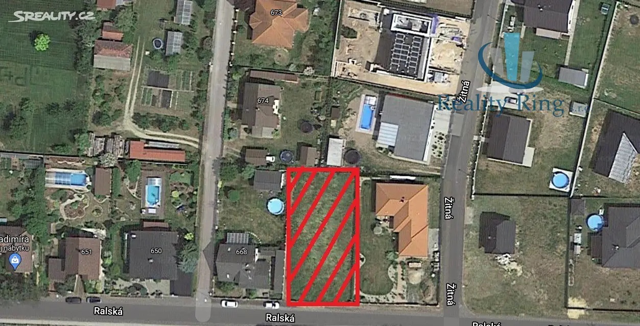 Prodej  stavebního pozemku 761 m², Ralská, Mimoň - Mimoň I