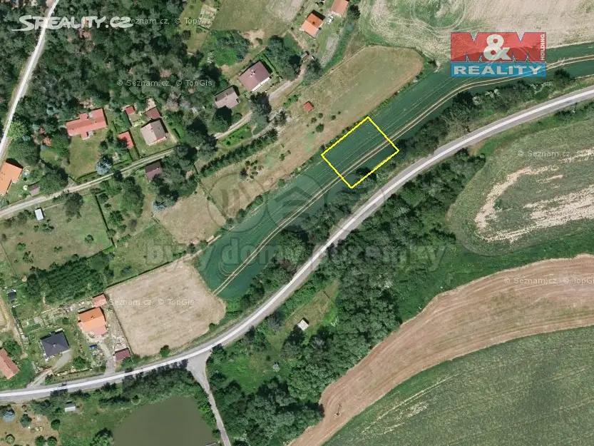Prodej  stavebního pozemku 1 030 m², Vranov - Vranovská Lhota, okres Benešov
