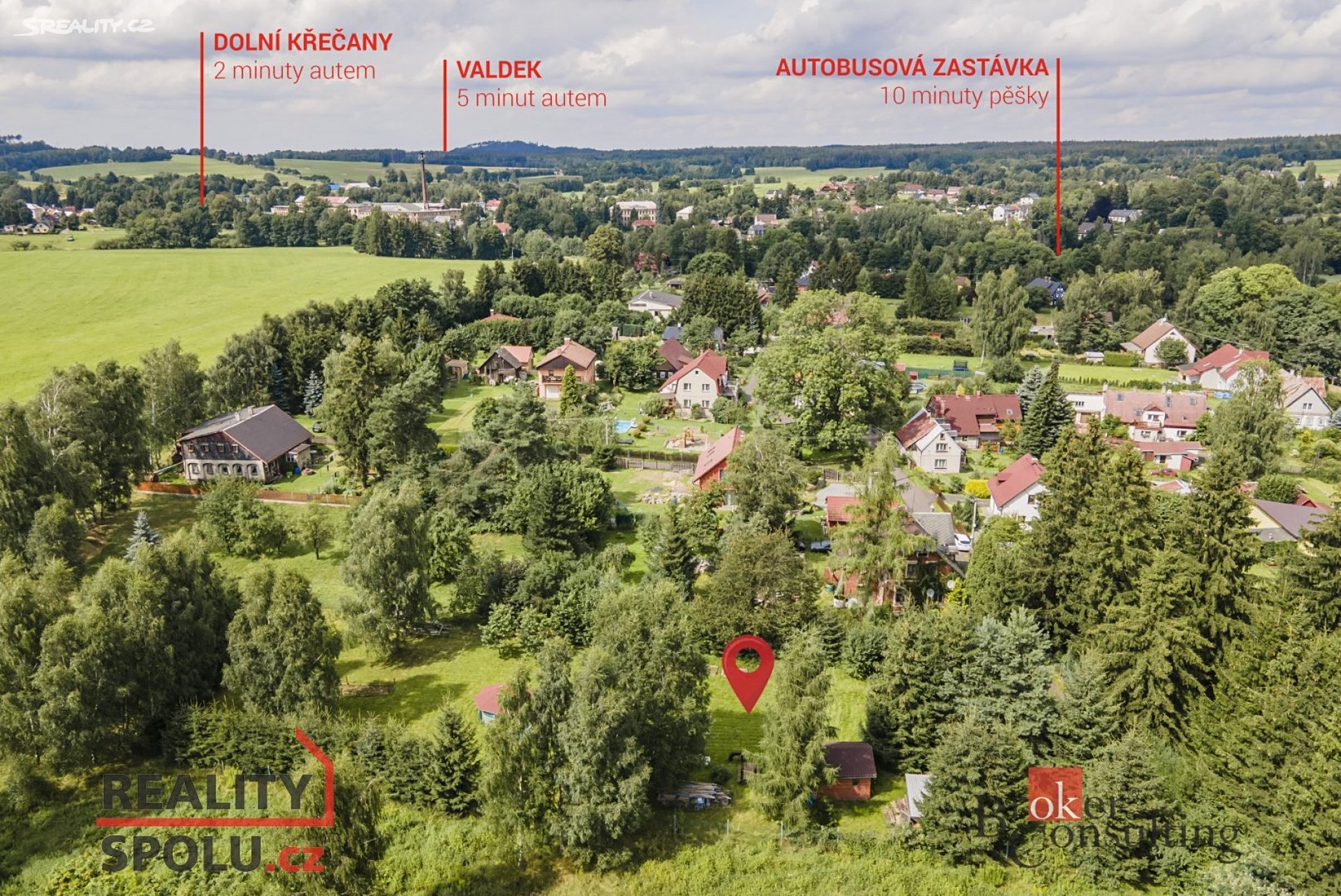 Prodej  zahrady 2 086 m², Hluboká, Rumburk - Rumburk 3-Dolní Křečany