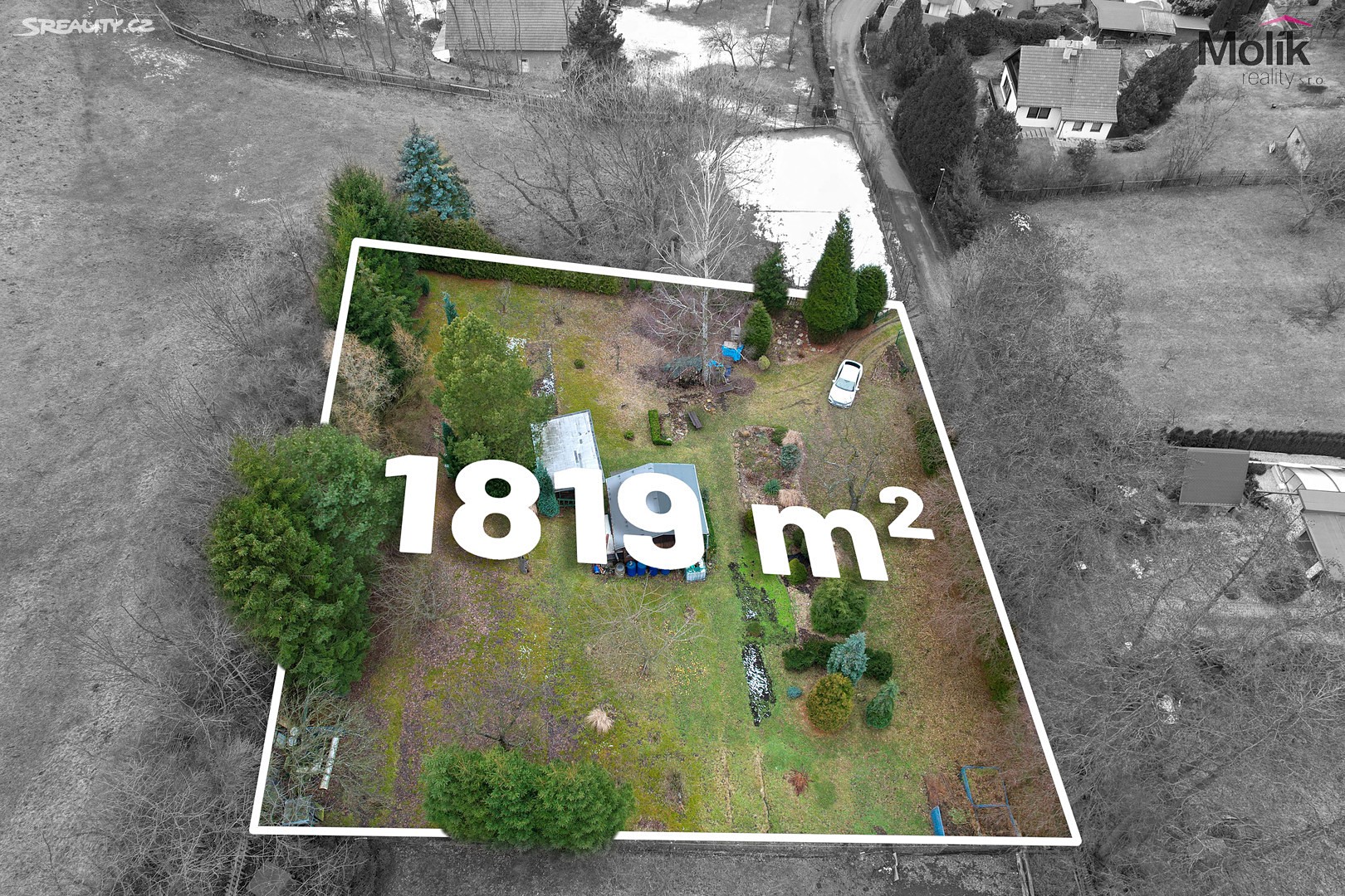 Prodej  stavebního pozemku 1 819 m², Hřbitovní, Kostomlaty pod Milešovkou