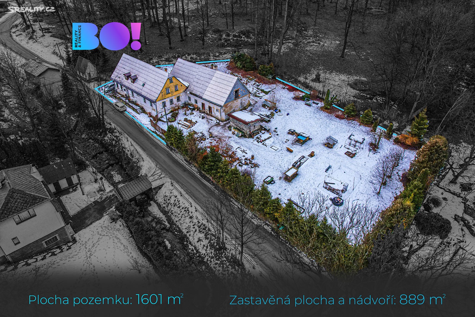 Prodej  rodinného domu 889 m², pozemek 2 490 m², Zlaté Hory - Ondřejovice, okres Jeseník