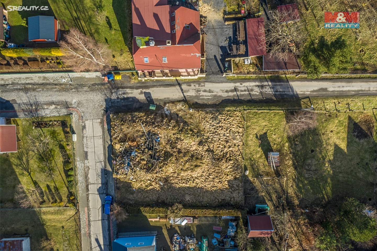 Prodej  stavebního pozemku 593 m², Nové Město pod Smrkem, okres Liberec