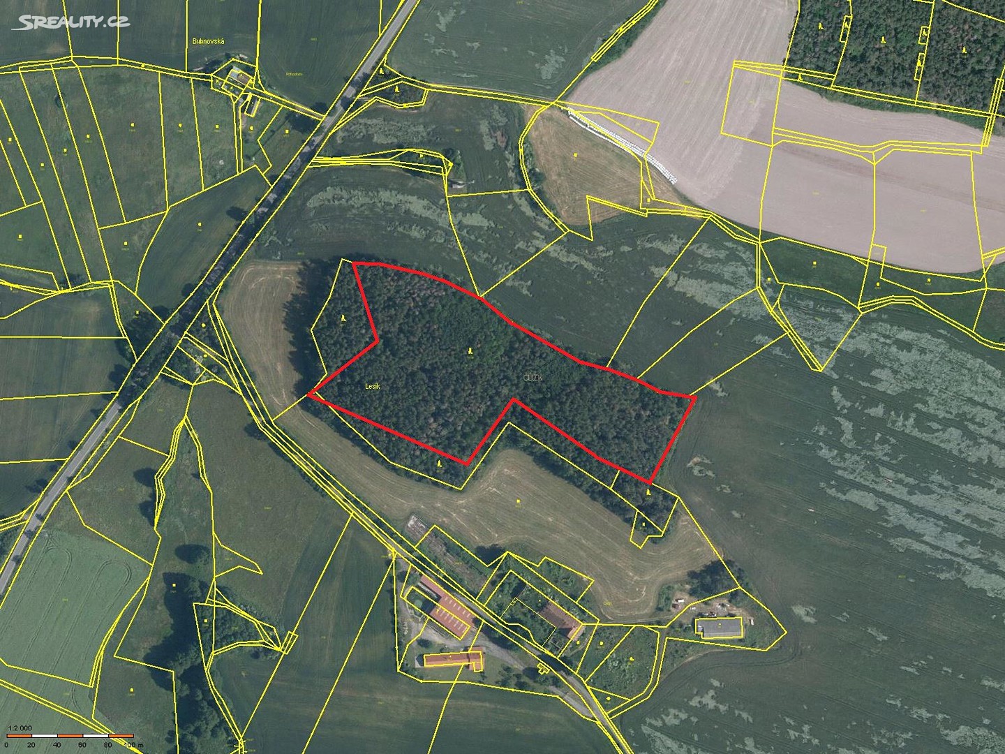 Prodej  lesa 164 788 m², Čestice - Doubravice u Volyně, okres Strakonice
