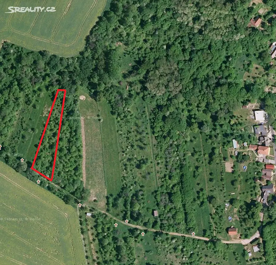 Prodej  zahrady 651 m², Šarovy, okres Zlín