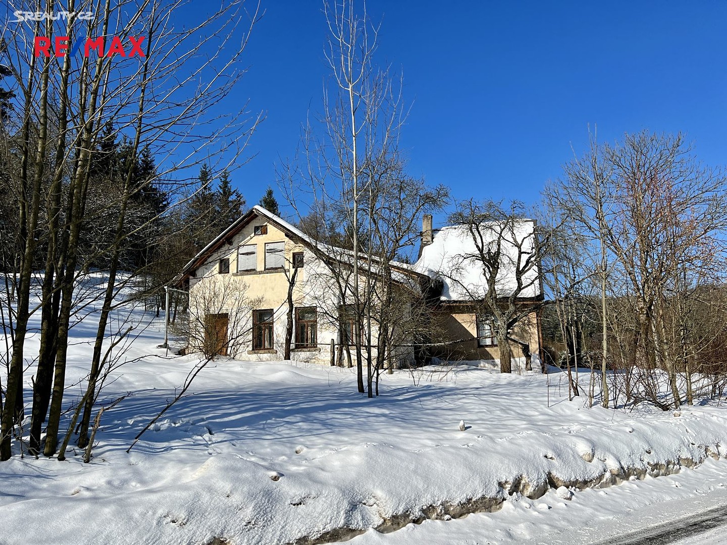 Prodej  rodinného domu 310 m², pozemek 14 637 m², Zásada, okres Jablonec nad Nisou