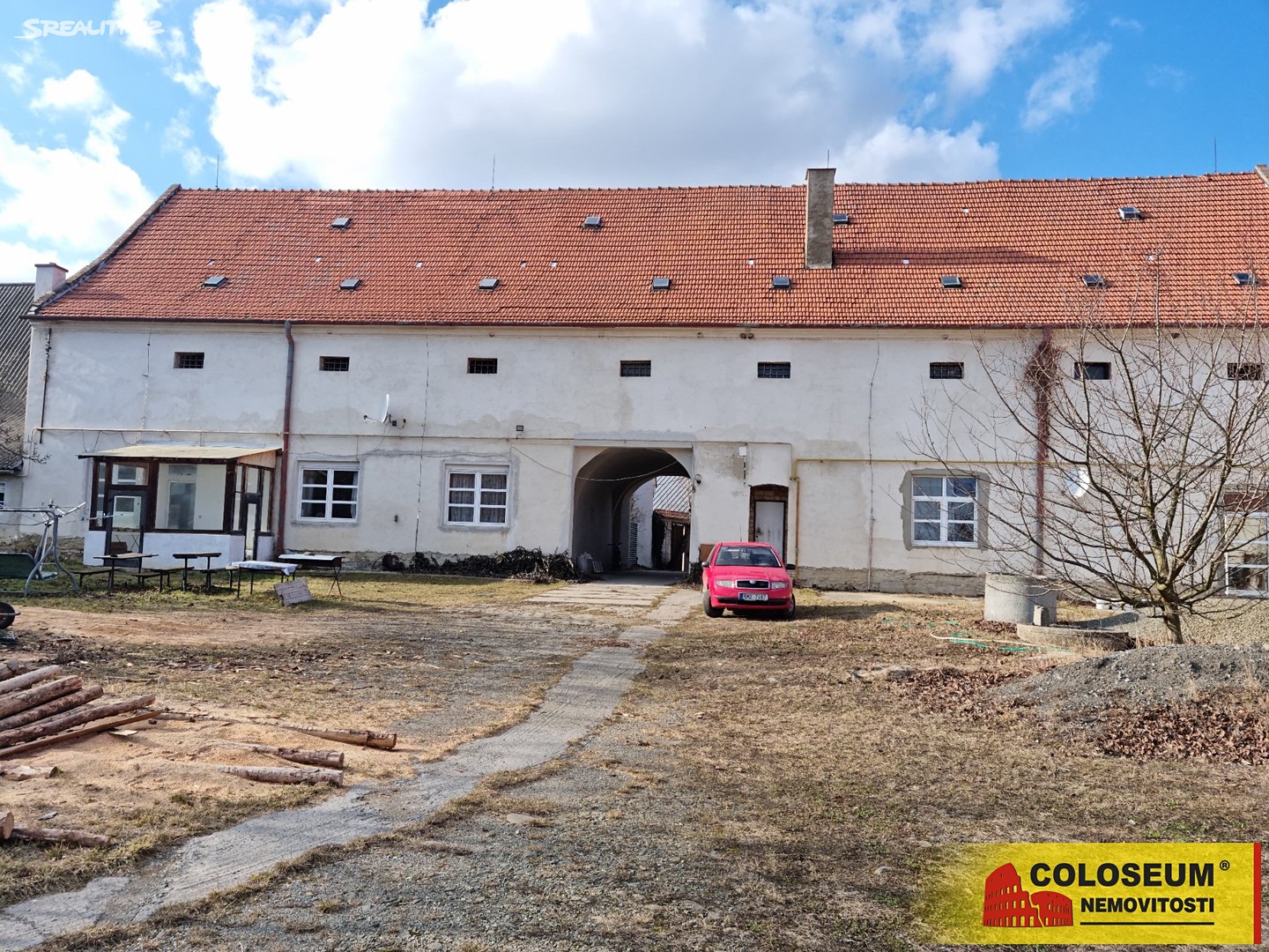 Prodej  zemědělské usedlosti 1 400 m², pozemek 9 225 m², Mostkovice, okres Prostějov