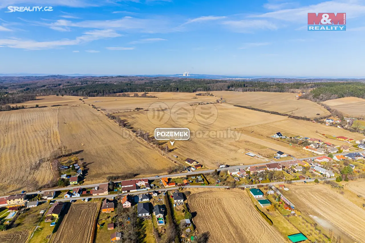 Prodej  stavebního pozemku 1 049 m², Vitín, okres České Budějovice