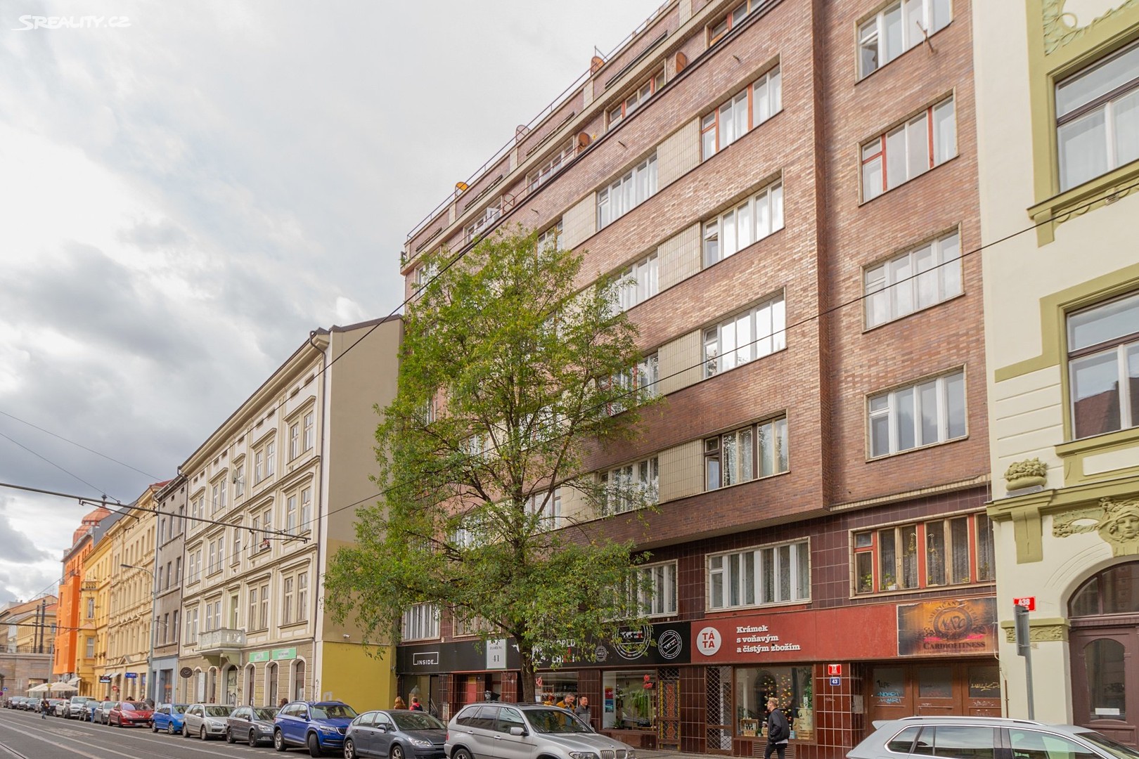 Pronájem bytu 2+1 52 m², Sokolovská, Praha 8 - Karlín