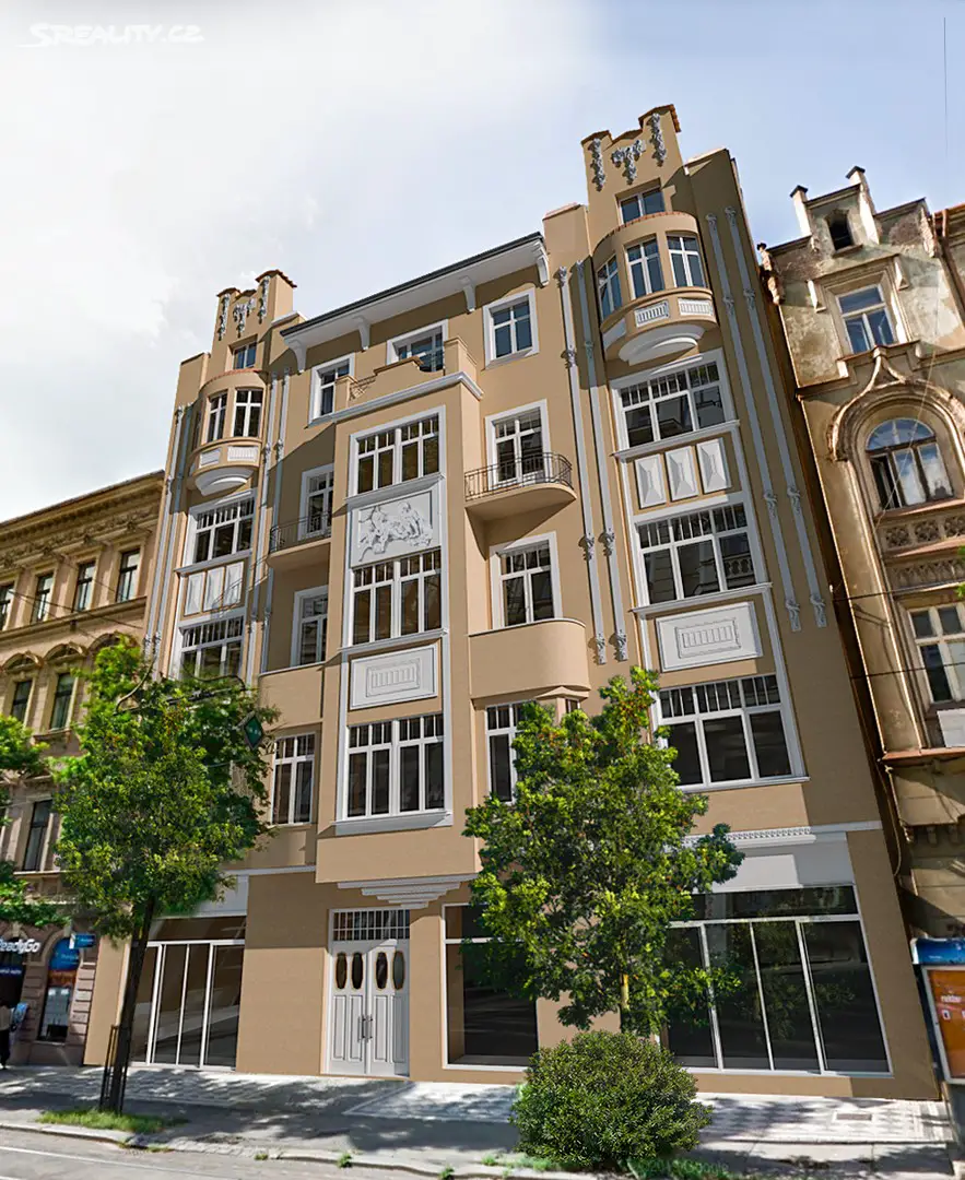 Prodej bytu 1+kk 39 m², Ječná, Praha 2 - Nové Město