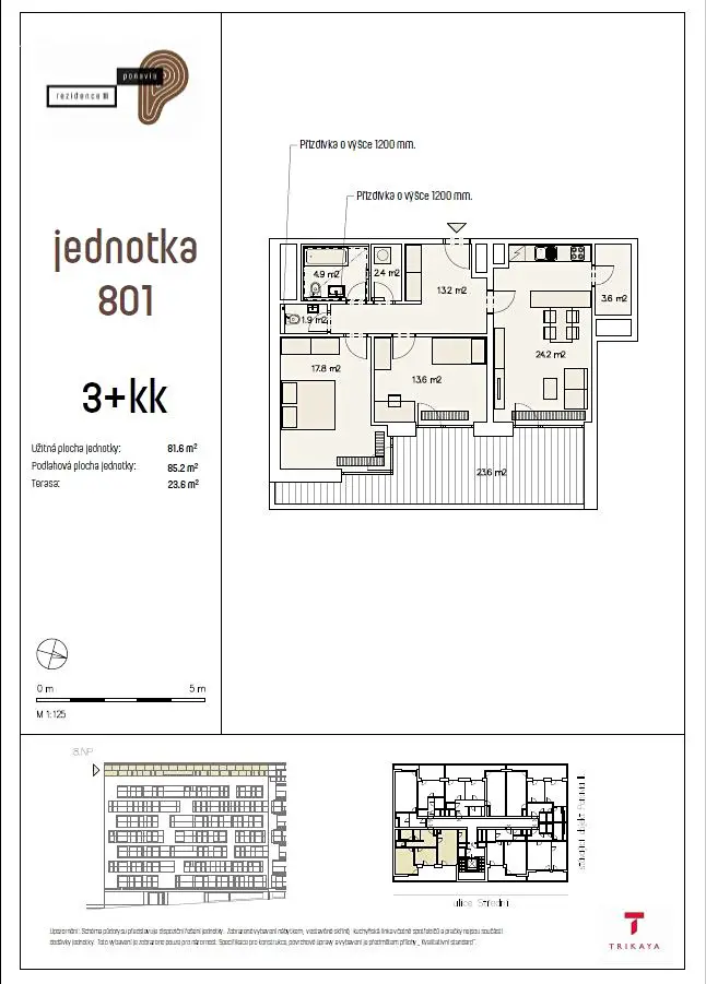 Prodej bytu 3+kk 82 m², Střední, Brno - Ponava
