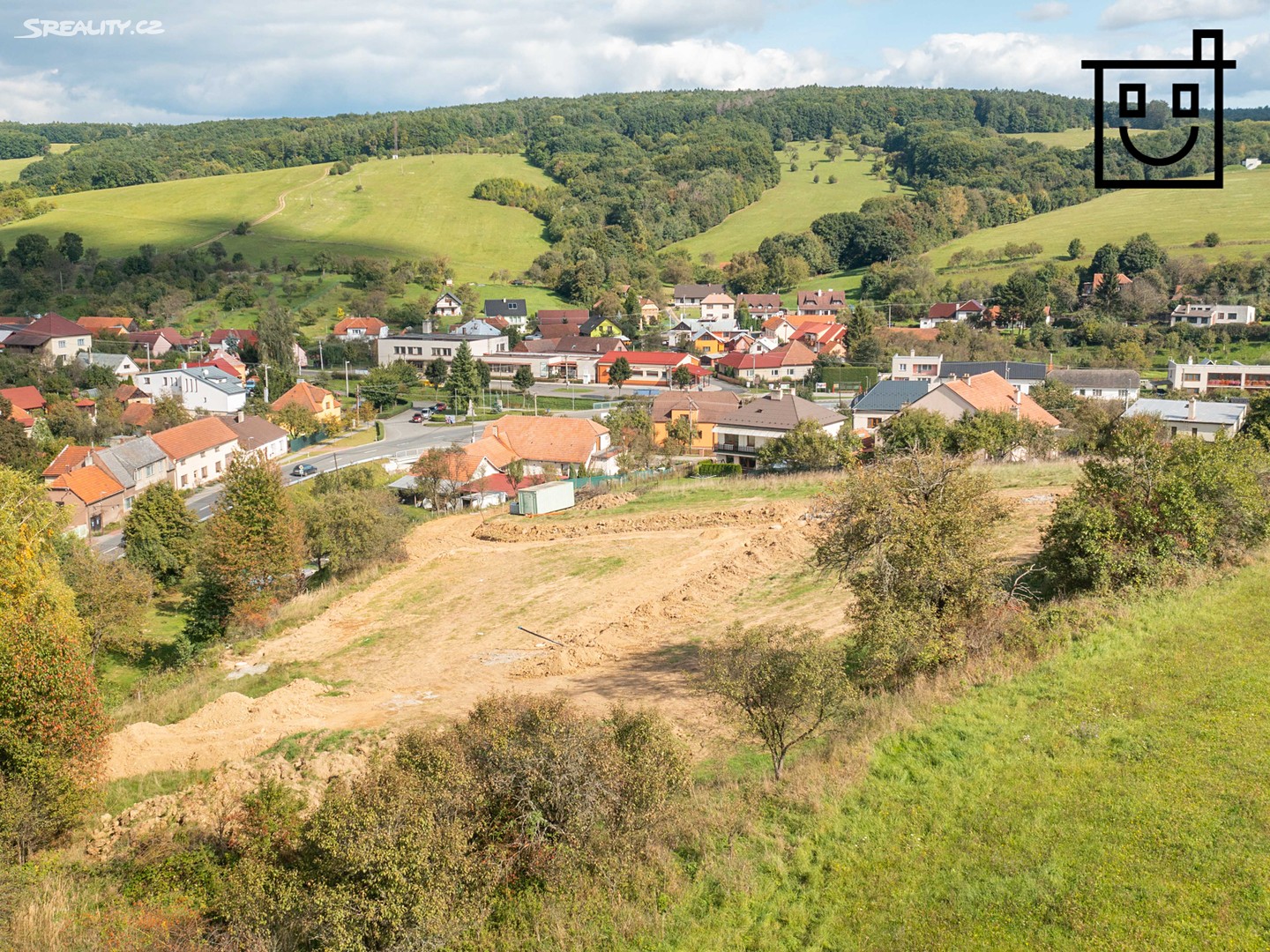 Prodej  stavebního pozemku 750 m², Hřivínův Újezd, okres Zlín
