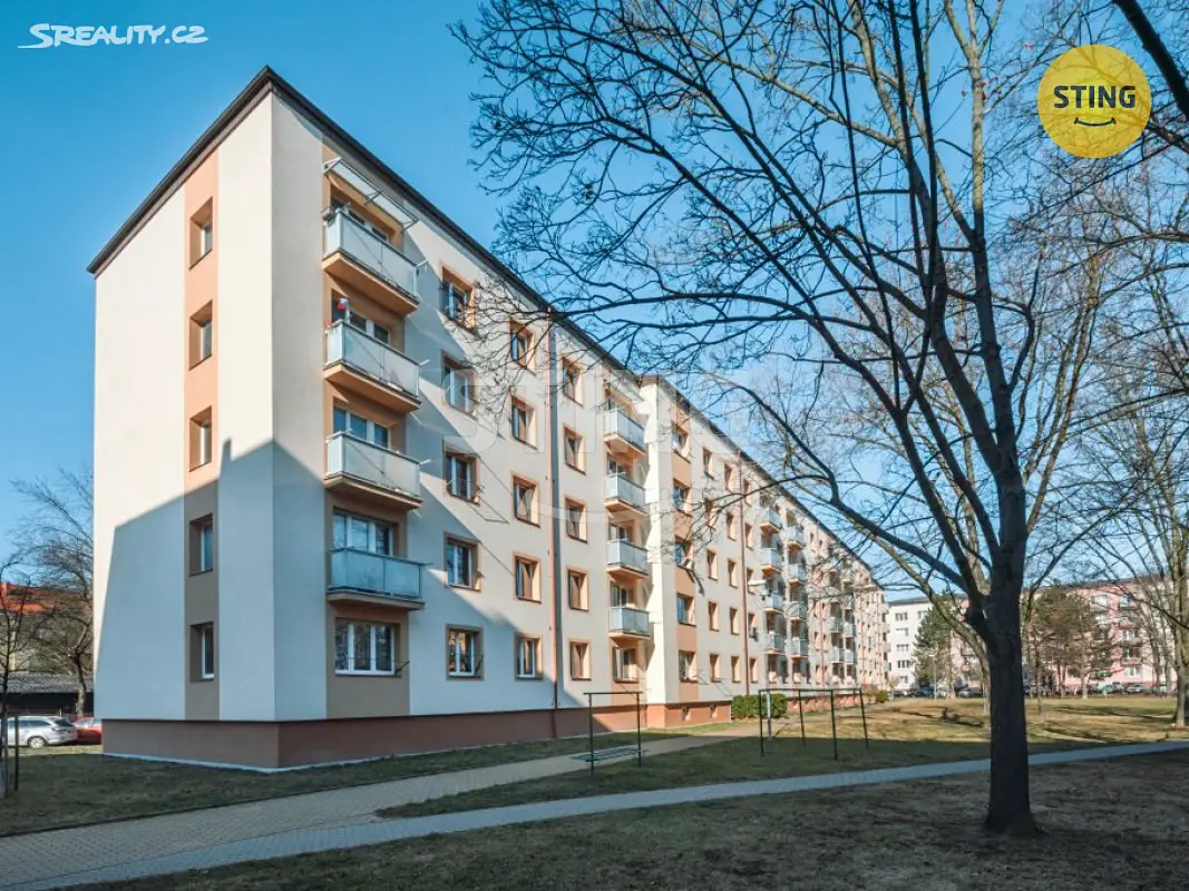Pronájem bytu 2+1 54 m², Benešovo náměstí, Pardubice - Zelené Předměstí