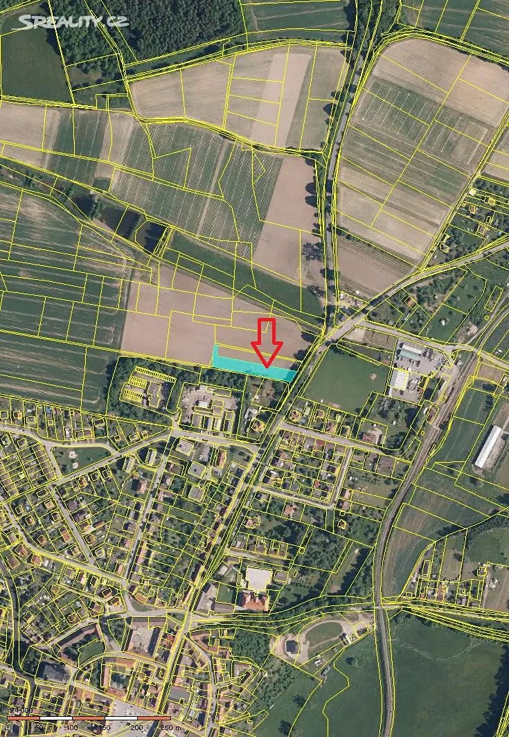 Prodej  stavebního pozemku 2 237 m², Bavorov, okres Strakonice