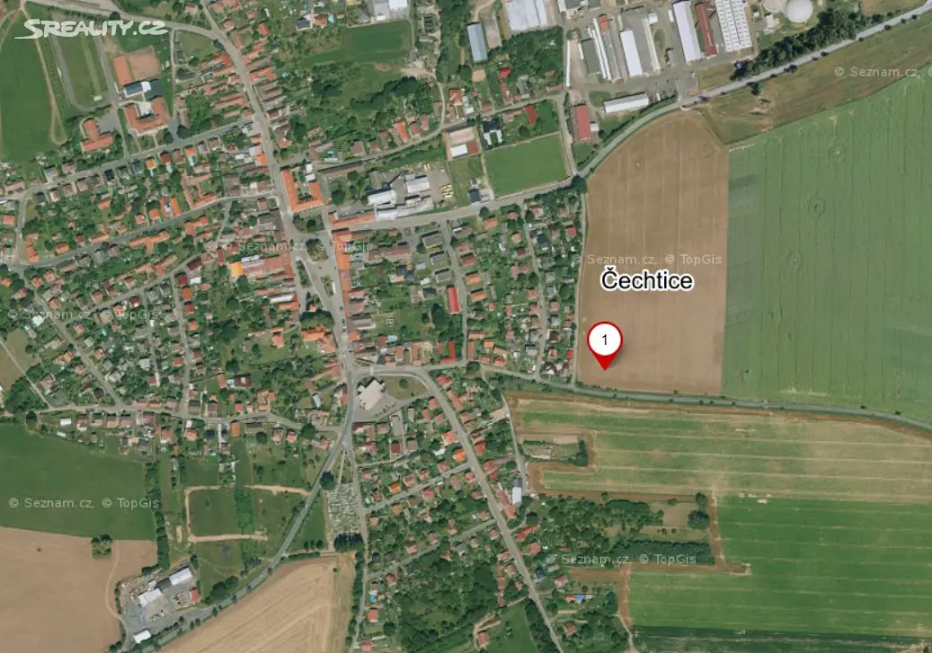 Prodej  stavebního pozemku 6 790 m², Čechtice, okres Benešov