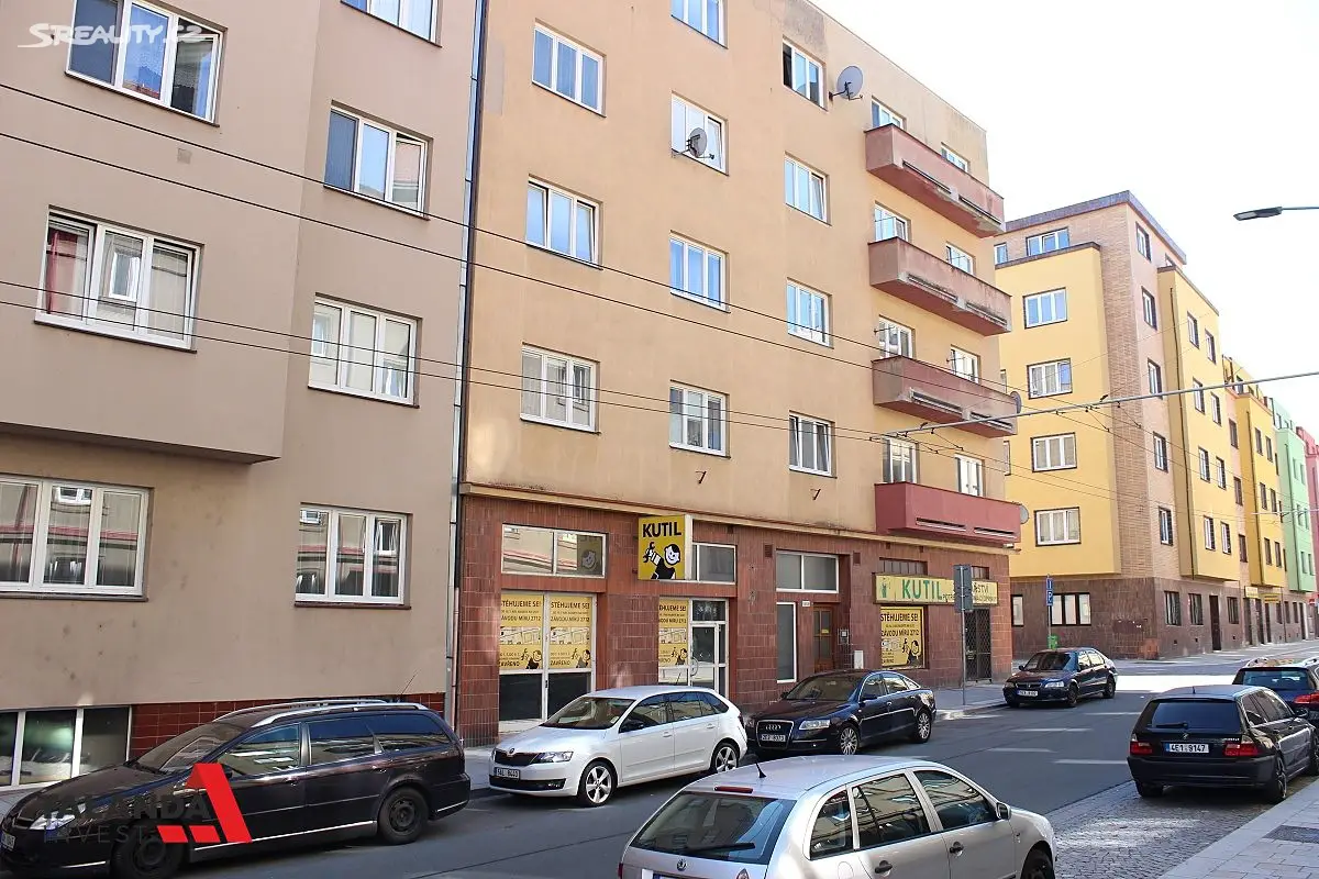 Pronájem bytu 1+kk 43 m², Sladkovského, Pardubice - Zelené Předměstí