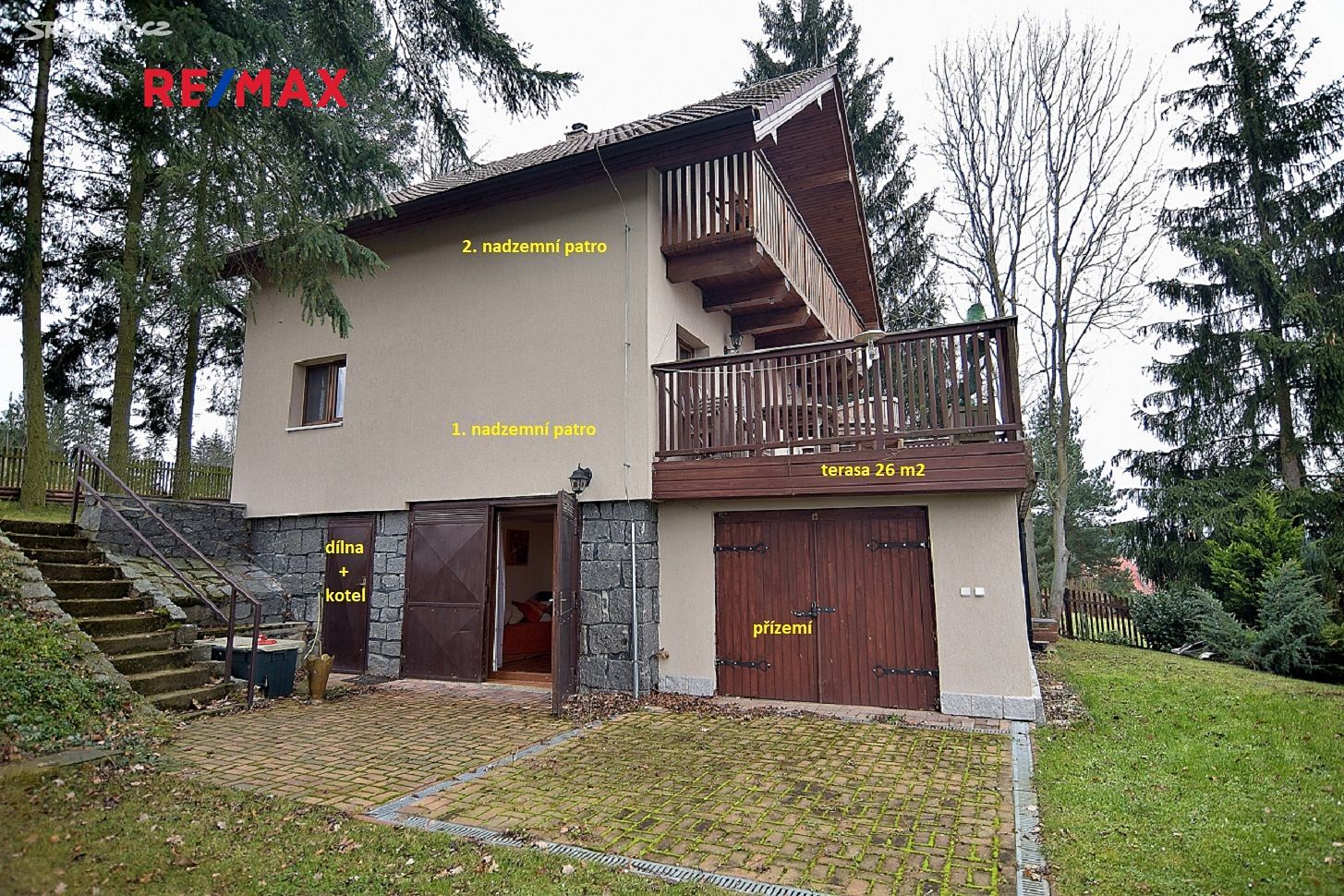 Prodej  rodinného domu 110 m², pozemek 565 m², Kovářov, okres Písek