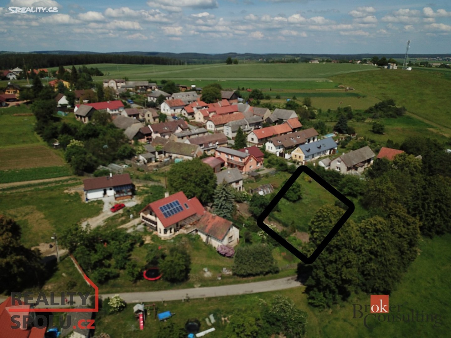 Prodej  zahrady 1 450 m², Horní Bělá, okres Plzeň-sever