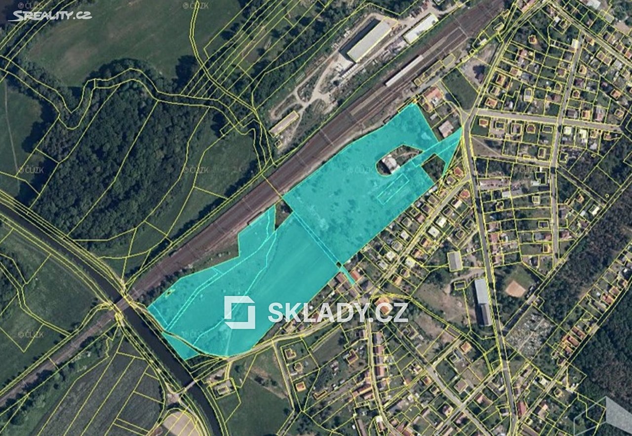 Pronájem  komerčního pozemku 30 000 m², Záboří nad Labem, okres Kutná Hora