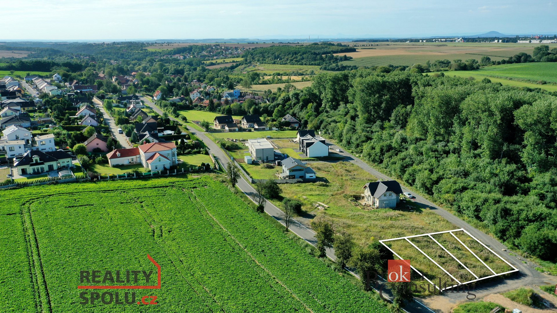 Průběžná, Vodochody - Hoštice, okres Praha-východ