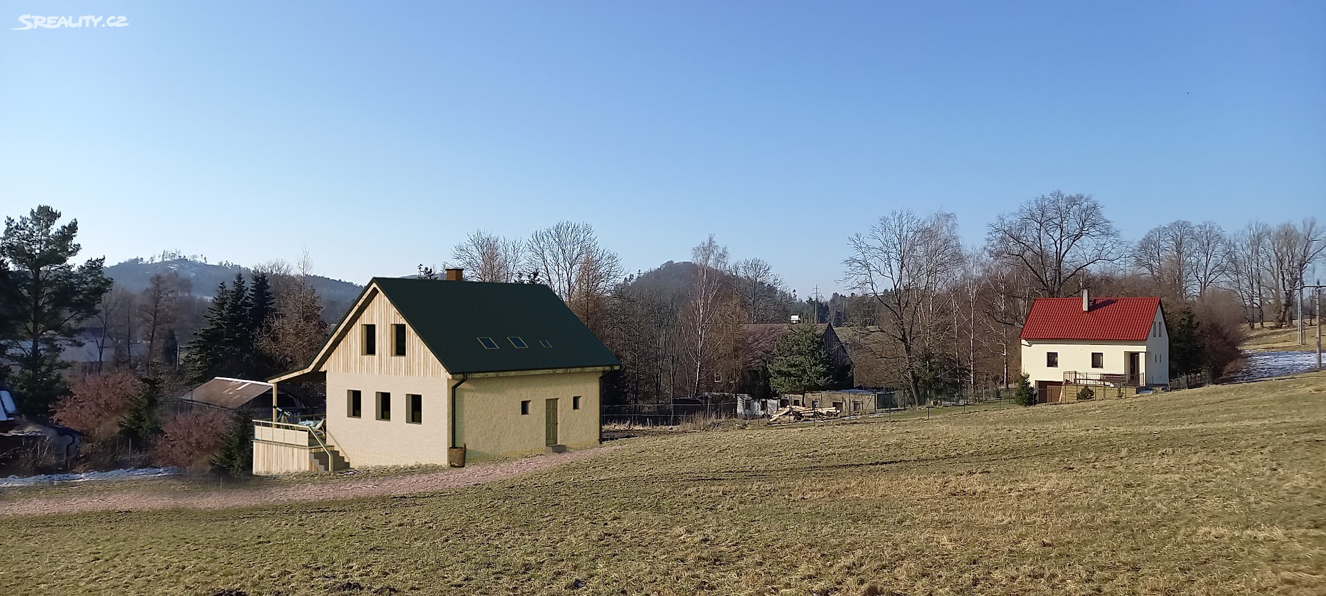 Prodej  rodinného domu 140 m², pozemek 738 m², Kunratice - Studený, okres Děčín