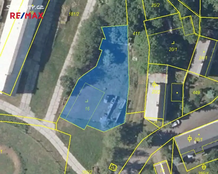 Prodej  stavebního pozemku 890 m², Blatno, okres Chomutov