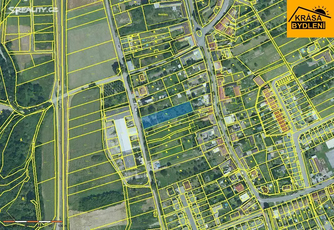Prodej  stavebního pozemku 1 751 m², Olomouc, okres Olomouc