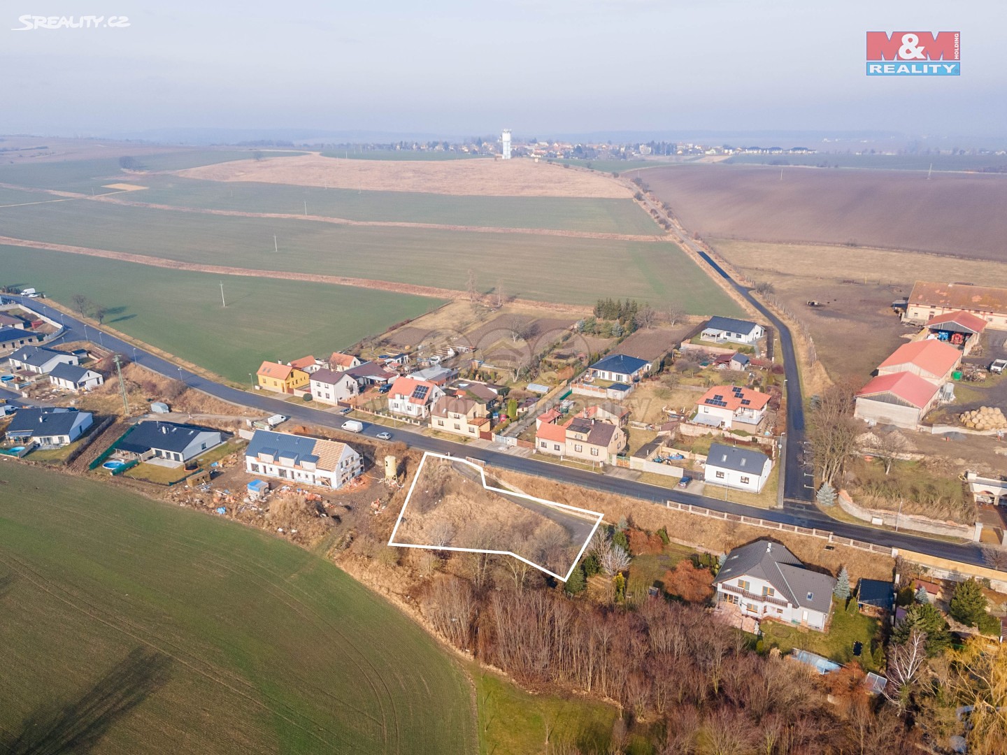 Prodej  stavebního pozemku 1 156 m², Studeněves, okres Kladno