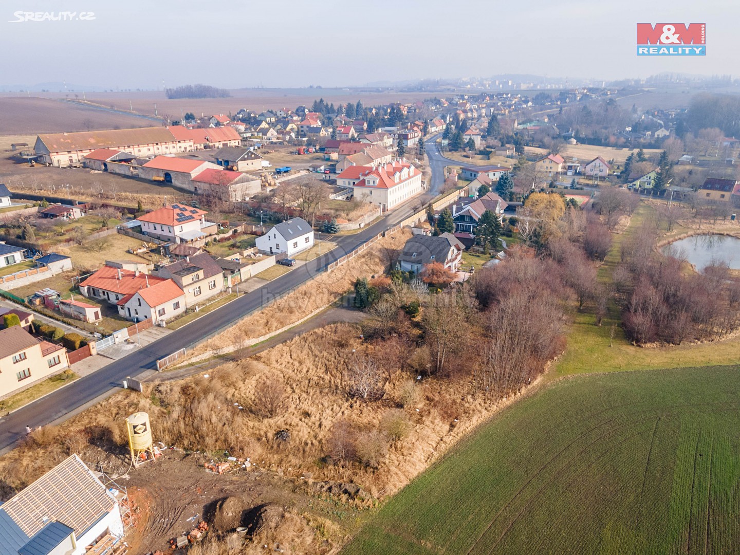Prodej  stavebního pozemku 1 156 m², Studeněves, okres Kladno