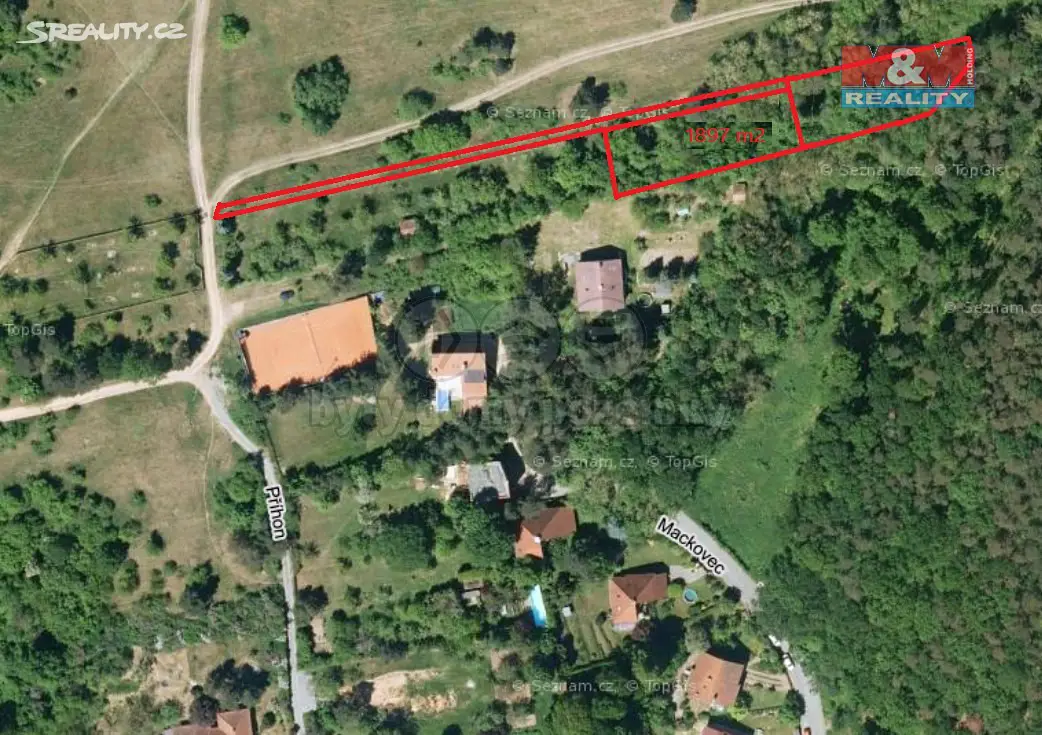 Prodej  zahrady 1 897 m², Lelekovice, okres Brno-venkov