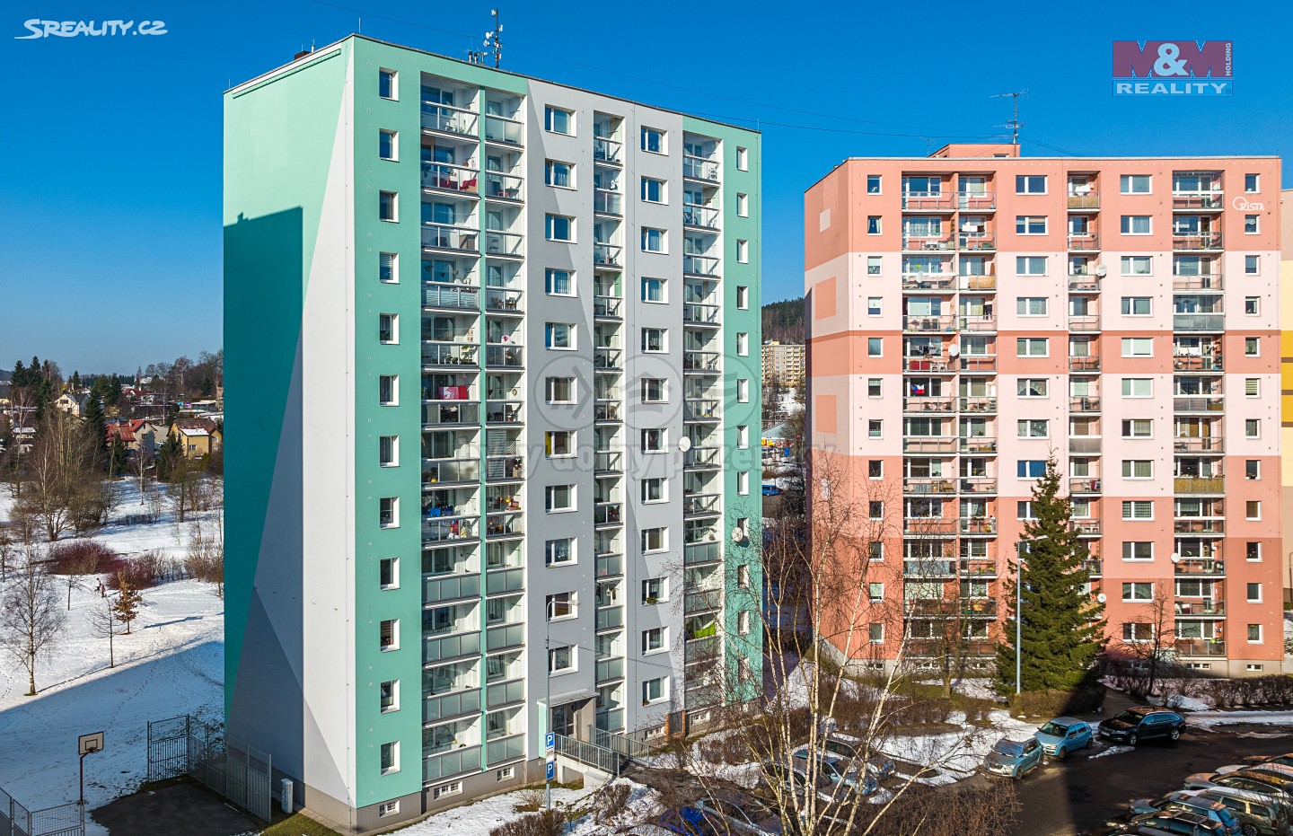 Prodej bytu 2+kk 42 m², F. L. Čelakovského, Jablonec nad Nisou - Mšeno nad Nisou