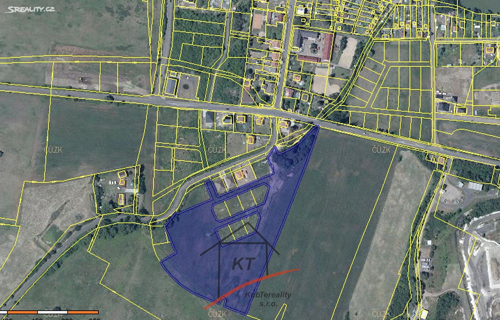 Prodej  stavebního pozemku 29 171 m², Srbice, okres Teplice