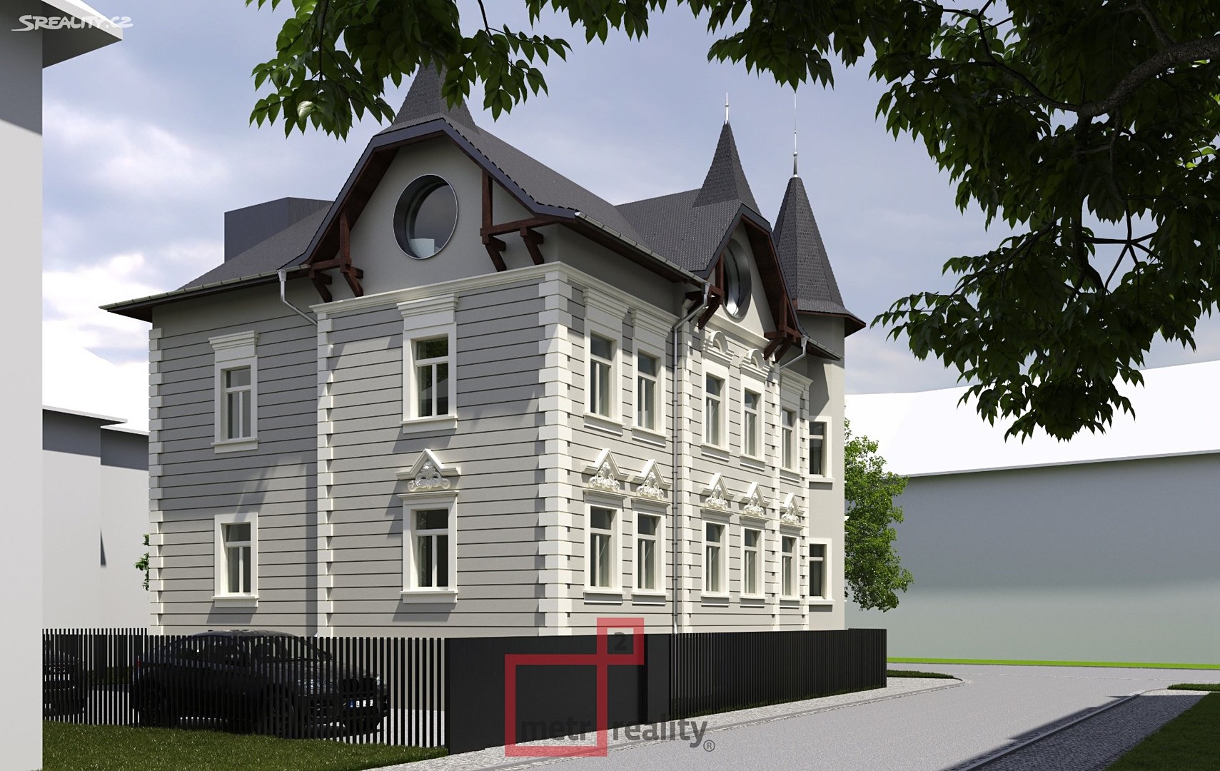 Pronájem bytu 4+kk 123 m² (Podkrovní), Rooseveltova, Olomouc - Nové Sady