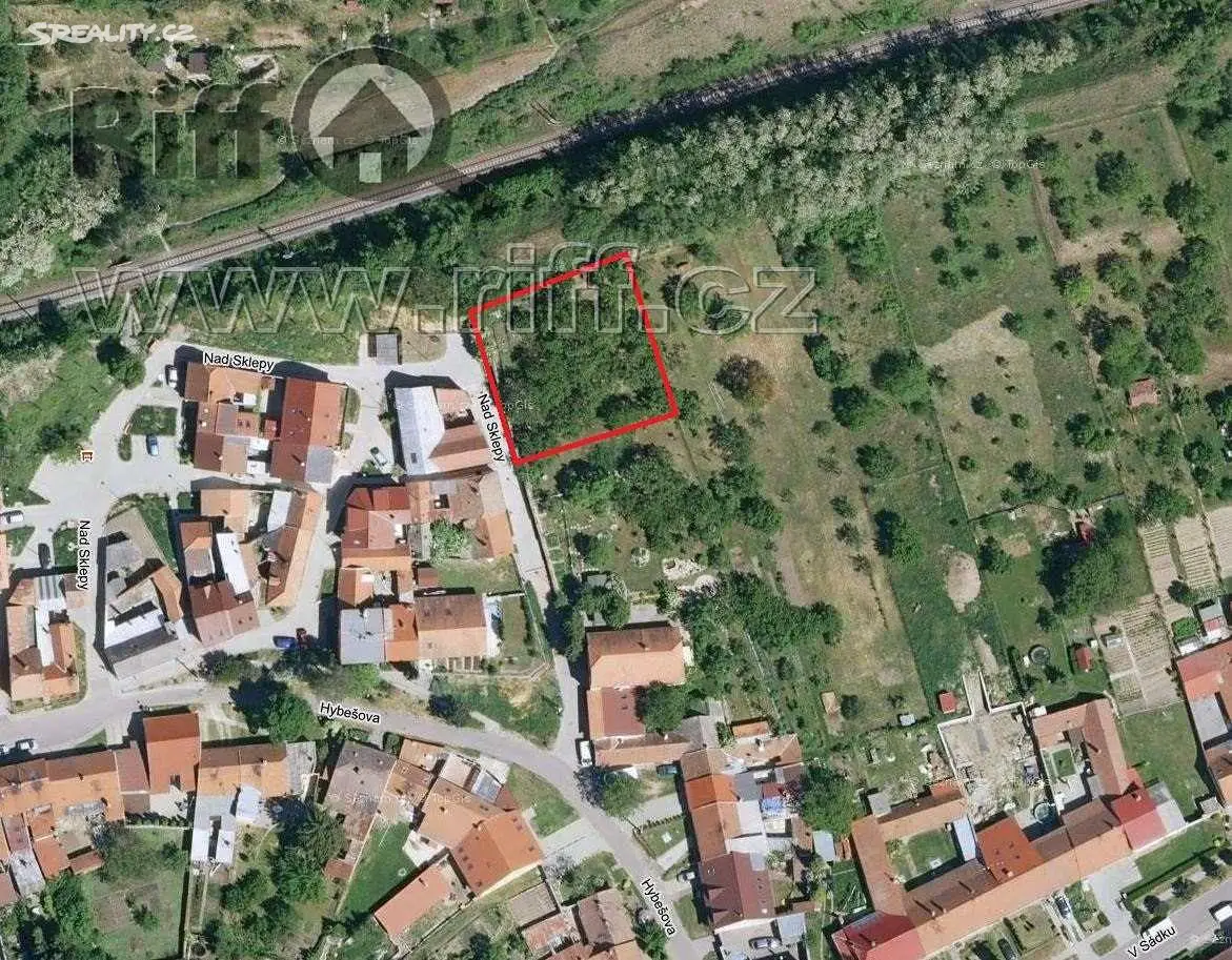 Prodej  stavebního pozemku 850 m², Újezd u Brna, okres Brno-venkov