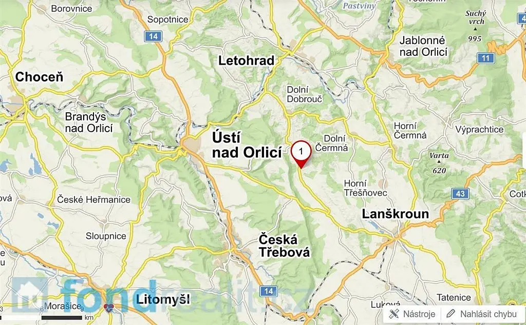 Dolní Dobrouč, okres Ústí nad Orlicí