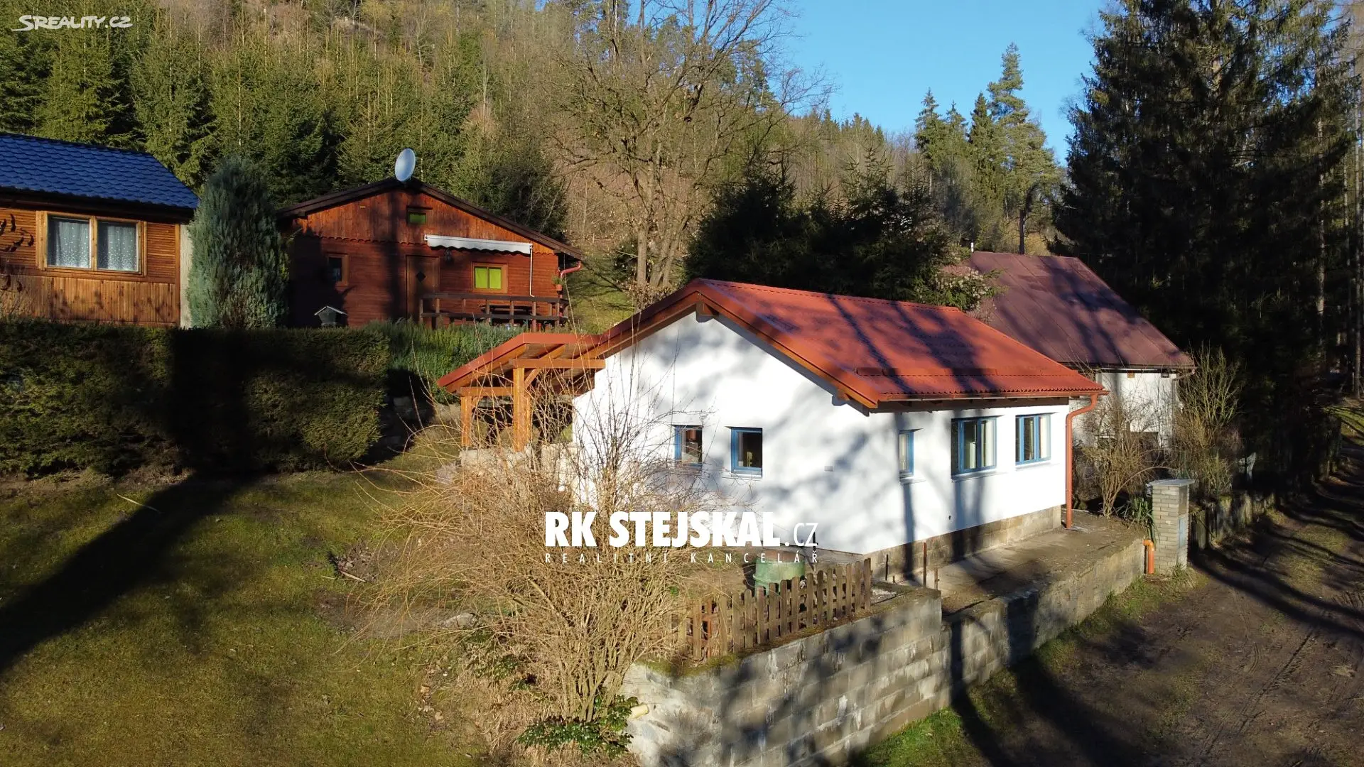 Prodej  chaty 65 m², pozemek 185 m², Boršov nad Vltavou - Jamné, okres České Budějovice