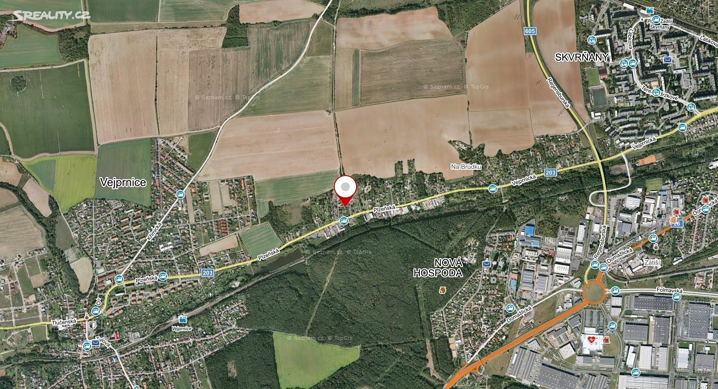 Prodej  chaty 25 m², pozemek 386 m², Plzeň - Křimice, okres Plzeň-město