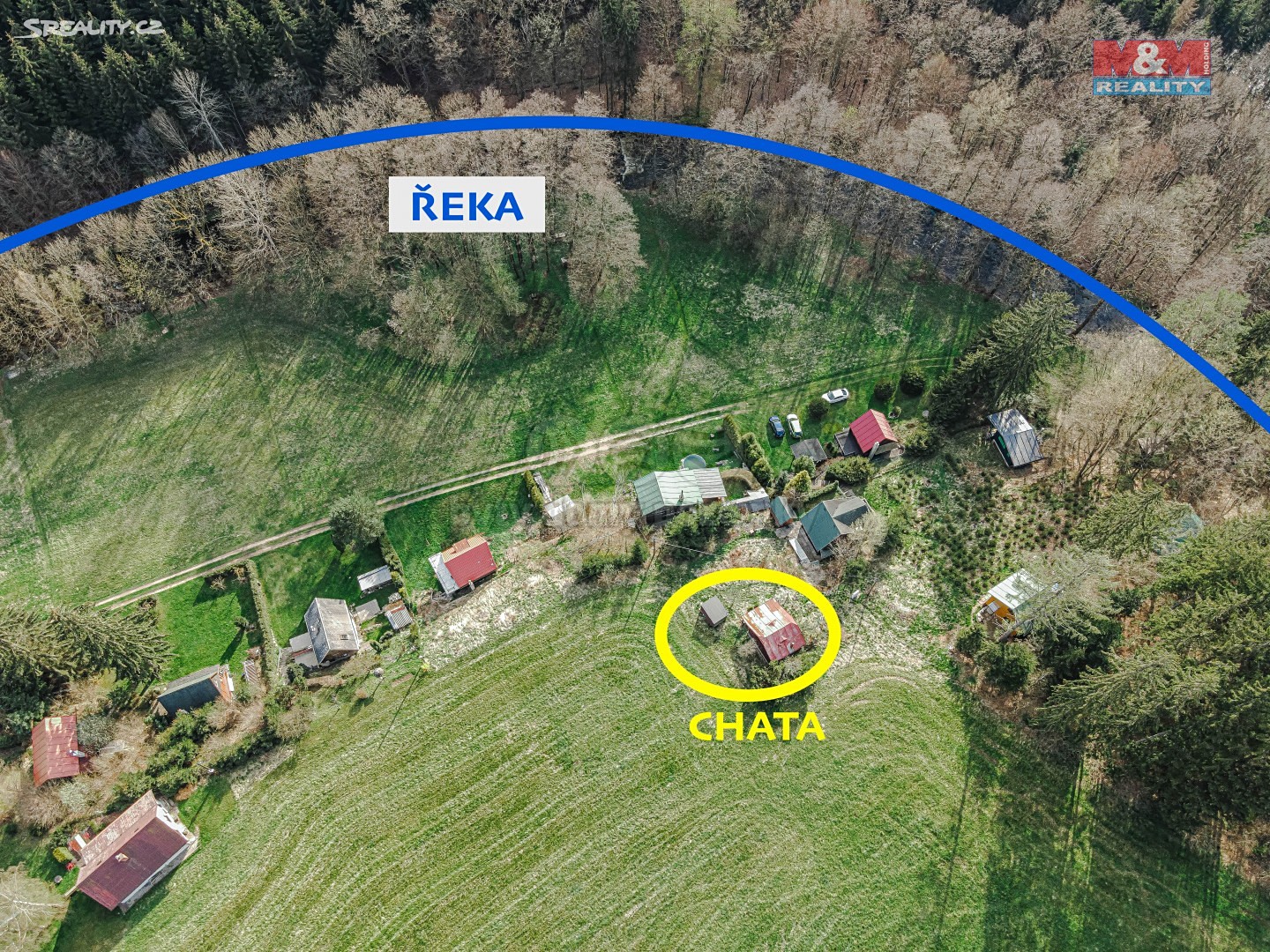 Prodej  chaty 27 m², pozemek 27 m², Vamberk - Peklo, okres Rychnov nad Kněžnou