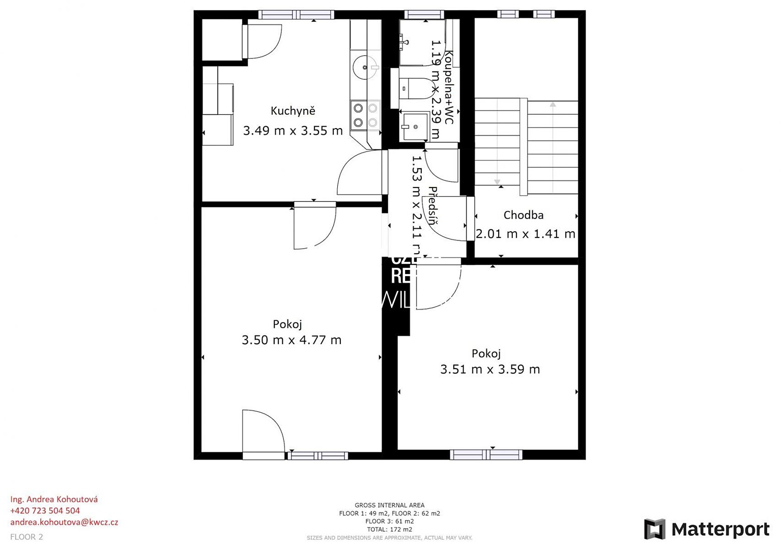 Prodej  vícegeneračního domu 172 m², pozemek 388 m², Dražice, okres Tábor