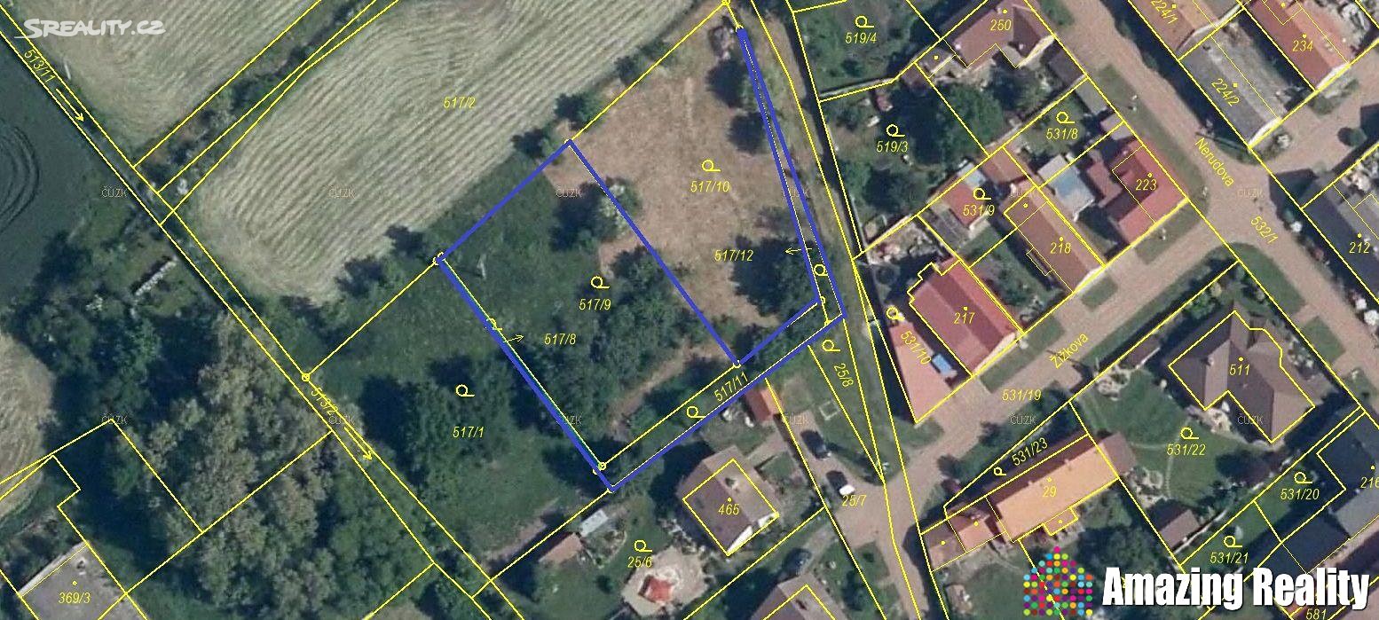 Prodej  stavebního pozemku 1 120 m², Nová Ves I, okres Kolín