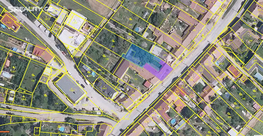 Prodej  stavebního pozemku 1 115 m², Omice, okres Brno-venkov